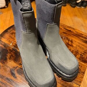 Dr. Martens Black Ankle Boots with Chunky Sole